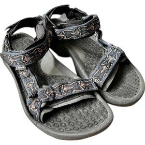 Teva Terra Fi #6670 Universal Sandal - Blue/Black - 8